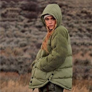 Anthropologie Pilcro Swing Puffer Jacket NWT XL